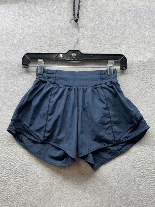 Lululemon Hotty Hot Short II 4" Size 2 True Navy