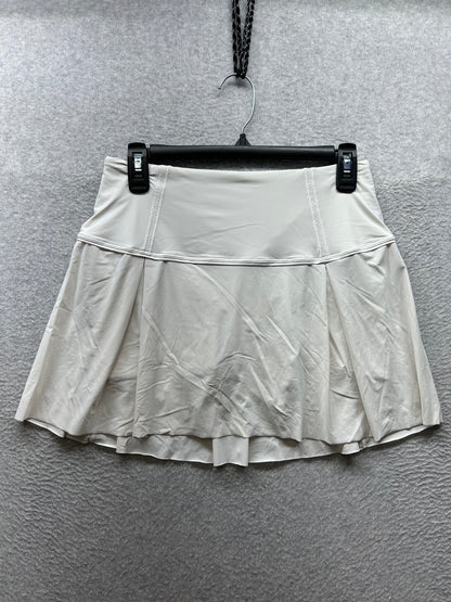 Lululemon Lost In Pace Skirt Tall Size 6 White