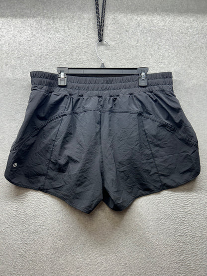 Lululemon Track That Short 5" Size 18 Black