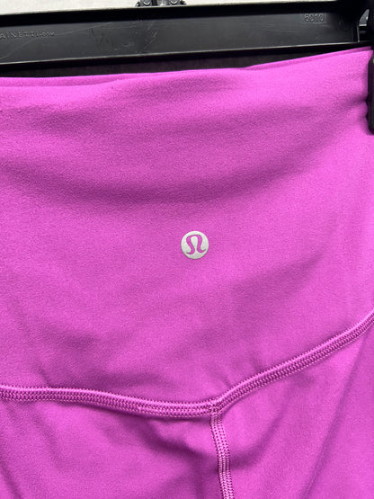 Lululemon Align High-Rise Short with Pockets 6" Size 4 Vivid Plum