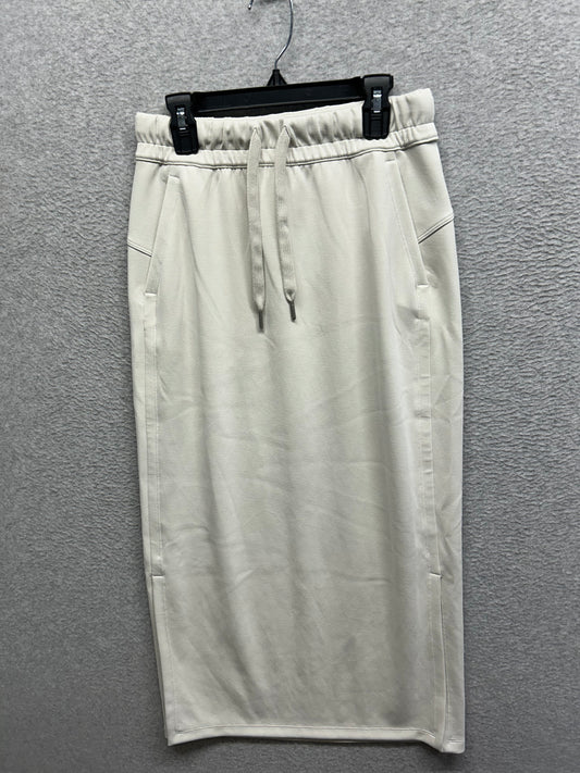 Lululemon Softstreme Bound to Bliss Skirt Size 4 Bone