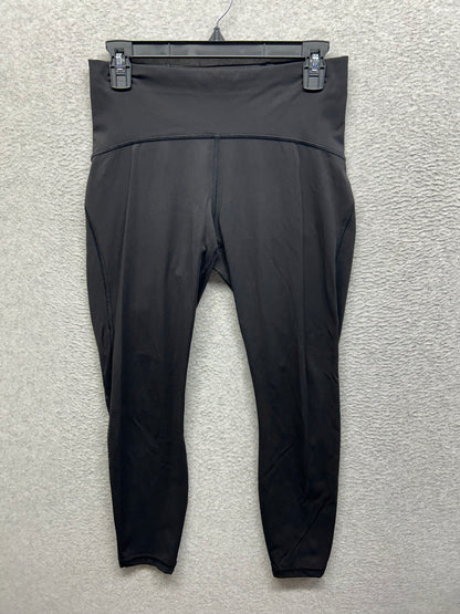 Lululemon Train Times Pant 25" Size 8 Black