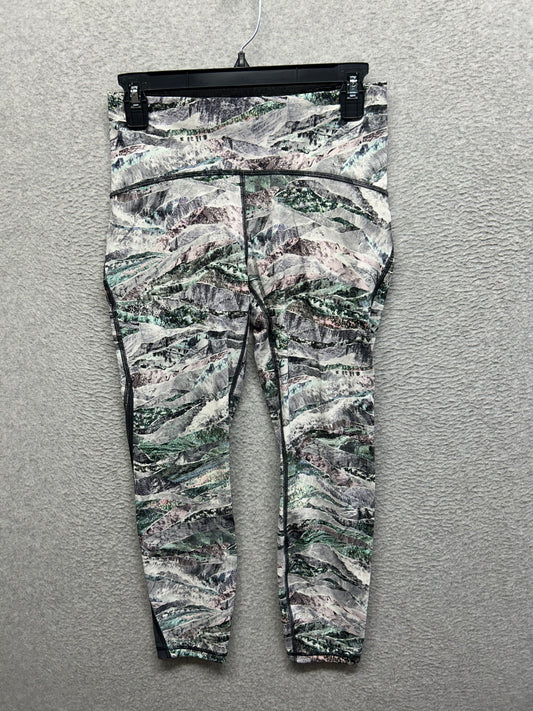 Lululemon Train Times Pant 25" Size 8 Springscape Multi