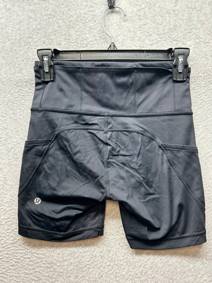 Lululemon Fast And Free Short 6" Size 4 Black