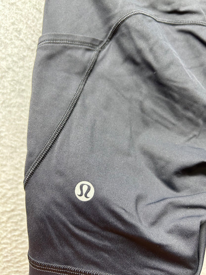 Lululemon Fast And Free Short 6" Size 4 Black