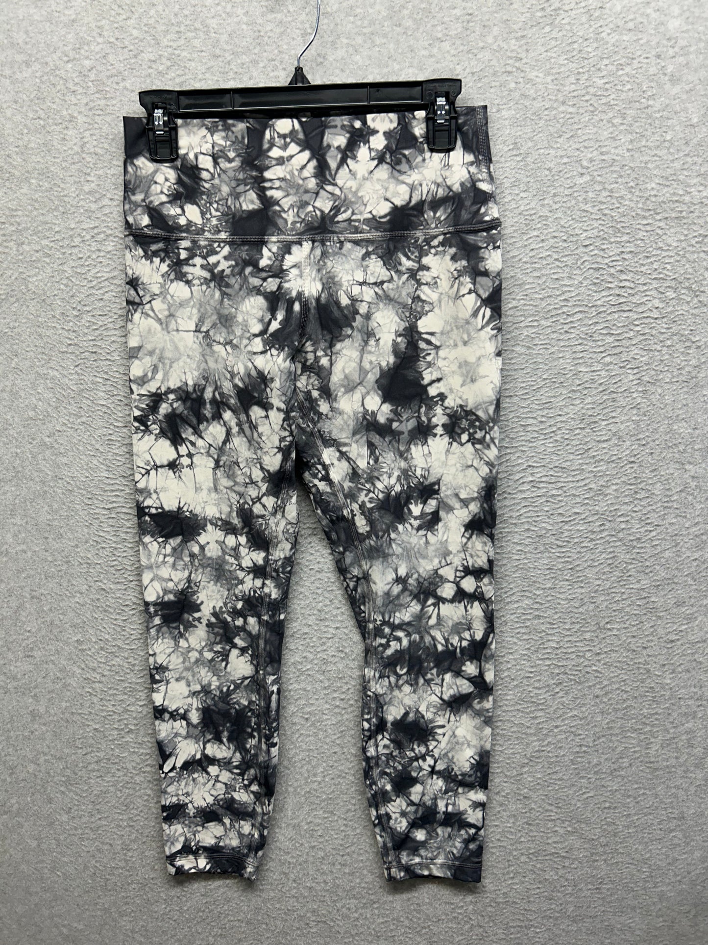 Lululemon Wunder Under Hi-Rise Tight Luxtreme 25" Size 8 Dual Shibori Antique White Cement Grey