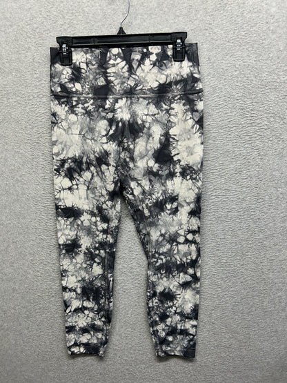 Lululemon Wunder Under Hi-Rise Tight Luxtreme 25" Size 8 Dual Shibori Antique White Cement Grey