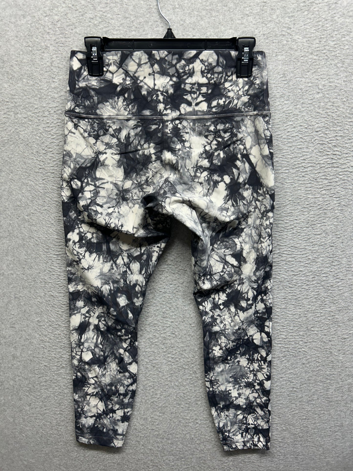 Lululemon Wunder Under Hi-Rise Tight Luxtreme 25" Size 8 Dual Shibori Antique White Cement Grey