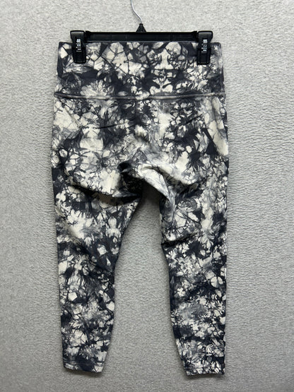 Lululemon Wunder Under Hi-Rise Tight Luxtreme 25" Size 8 Dual Shibori Antique White Cement Grey