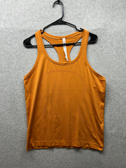 Lululemon Swiftly Tech Racerback Tank Top 2.0 Size 12 Autumn Orange / Autumn Orange
