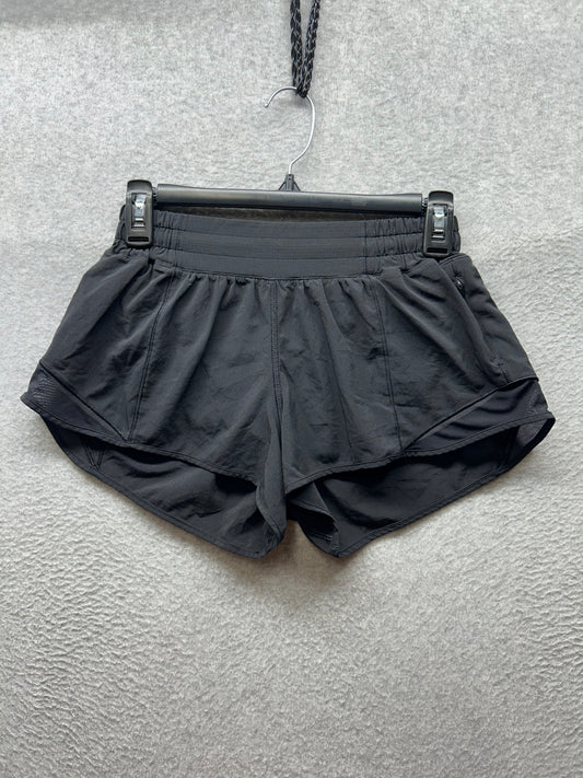 Lululemon Hotty Hot Short II 2.5" Size 6 Black