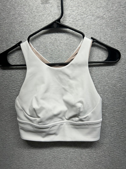 Lululemon Wunder Train Long-Line Bra Size 6 White