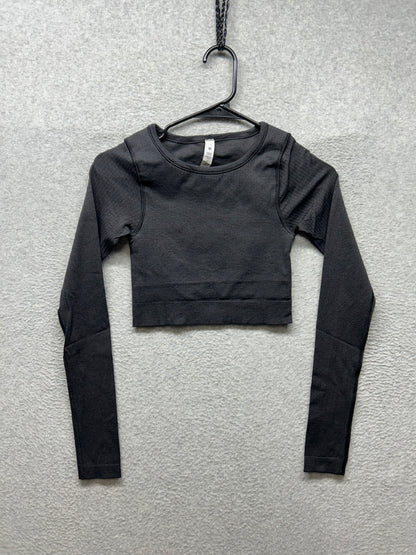 Lululemon Ebb to Street Long Sleeve Size 2 Black