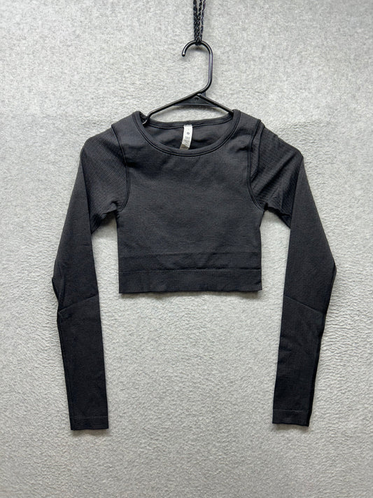 Lululemon Ebb to Street Long Sleeve Size 2 Black
