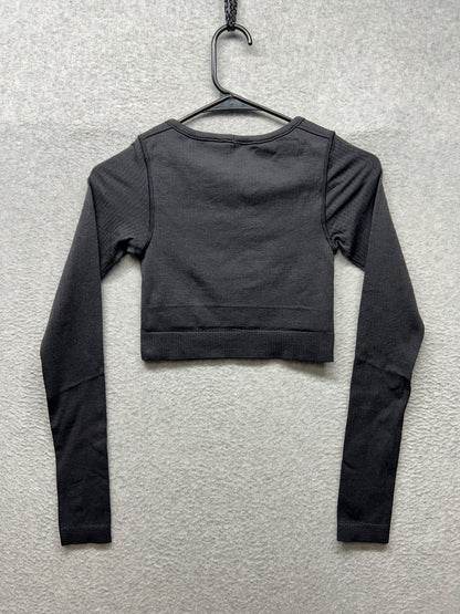 Lululemon Ebb to Street Long Sleeve Size 2 Black