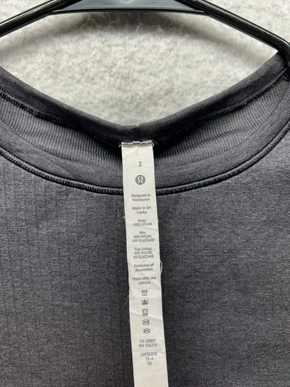 Lululemon Ebb to Street Long Sleeve Size 2 Black