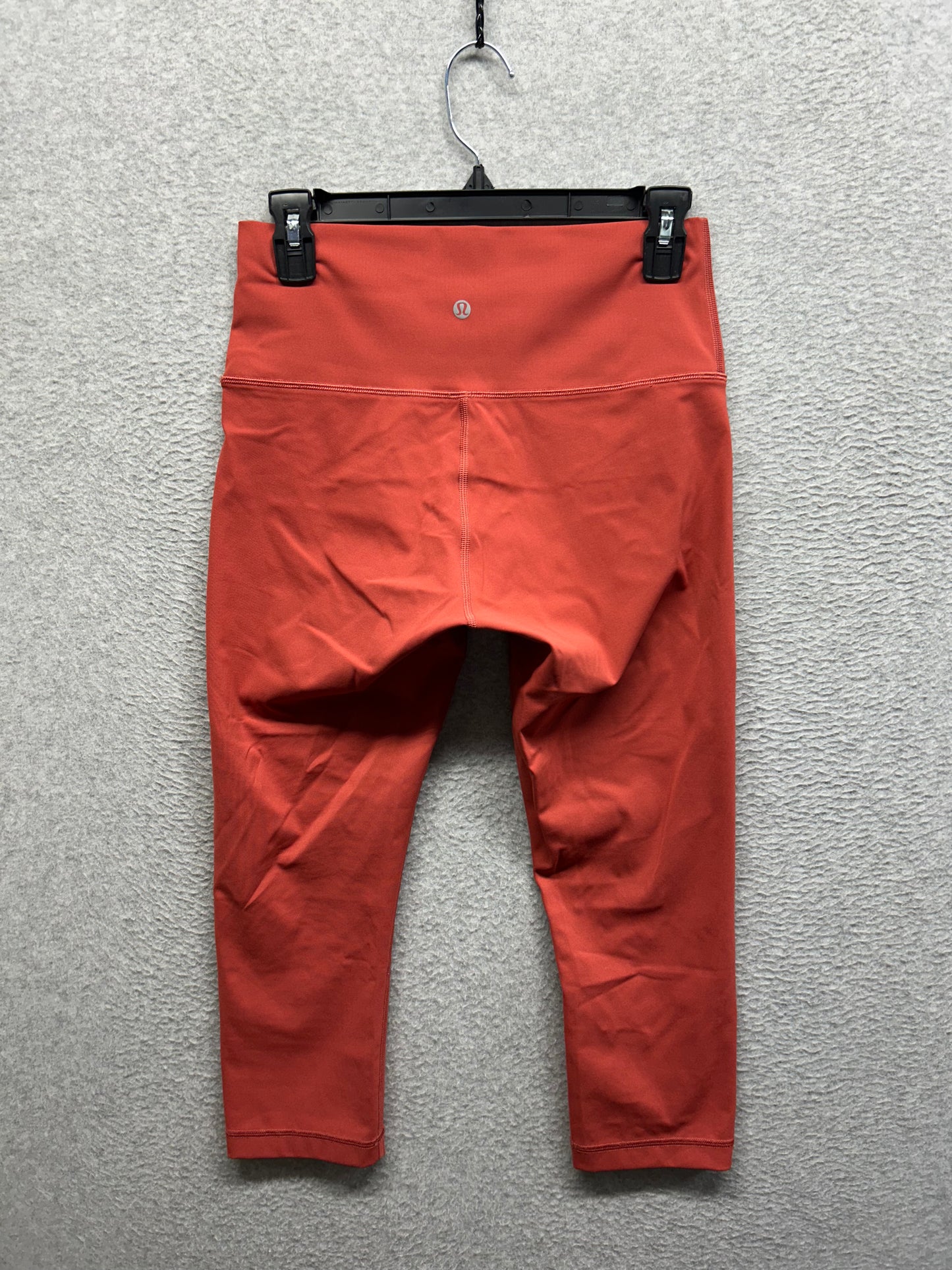 Lululemon Wunder Under Crop High-Rise Luxtreme 21" Size 8 Brick Rose