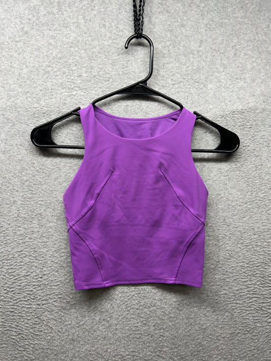 Lululemon Invigorate Training Tank Top Size 0 Moonlit Magenta