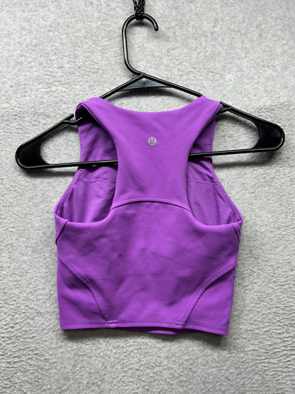 Lululemon Invigorate Training Tank Top Size 0 Moonlit Magenta