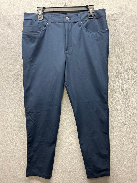 Lululemon ABC Slim Warpstreme Mens Size 33x28 True Navy