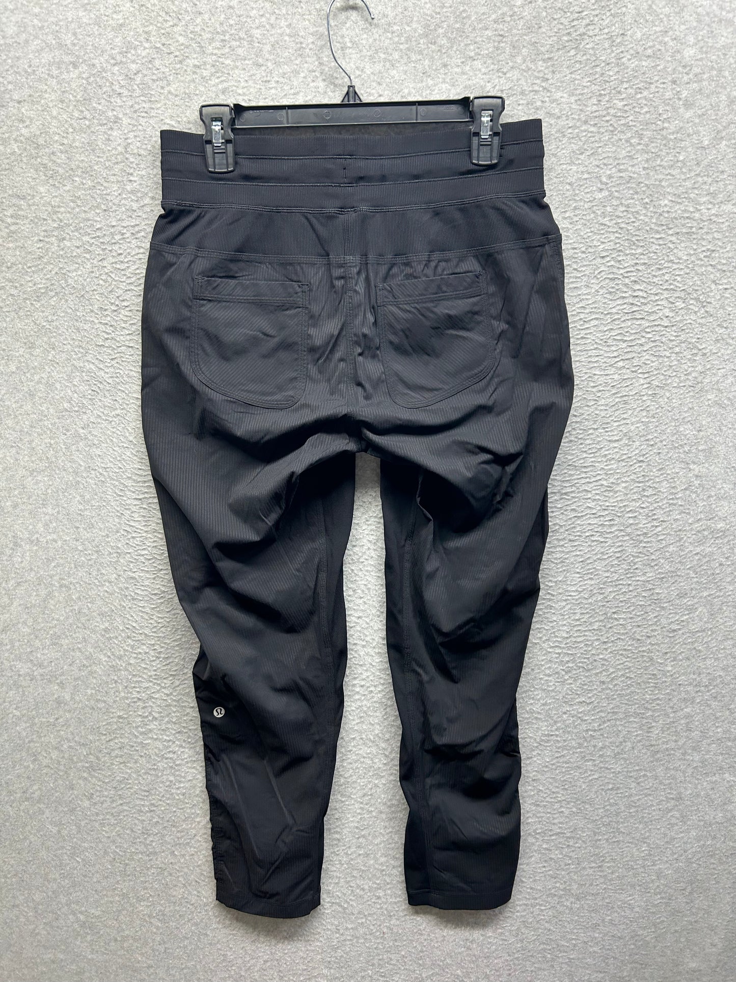 Lululemon Street To Studio Pant II 26" Unlined Size 8 Black