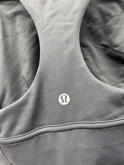 Lululemon Wunder Train Long-Line Bra Size 8 Medium Support C/D Cups Black