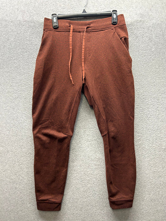 Lululemon City Sweat Jogger Thermo 29" Mens Size Small Heathered Dark Terracotta