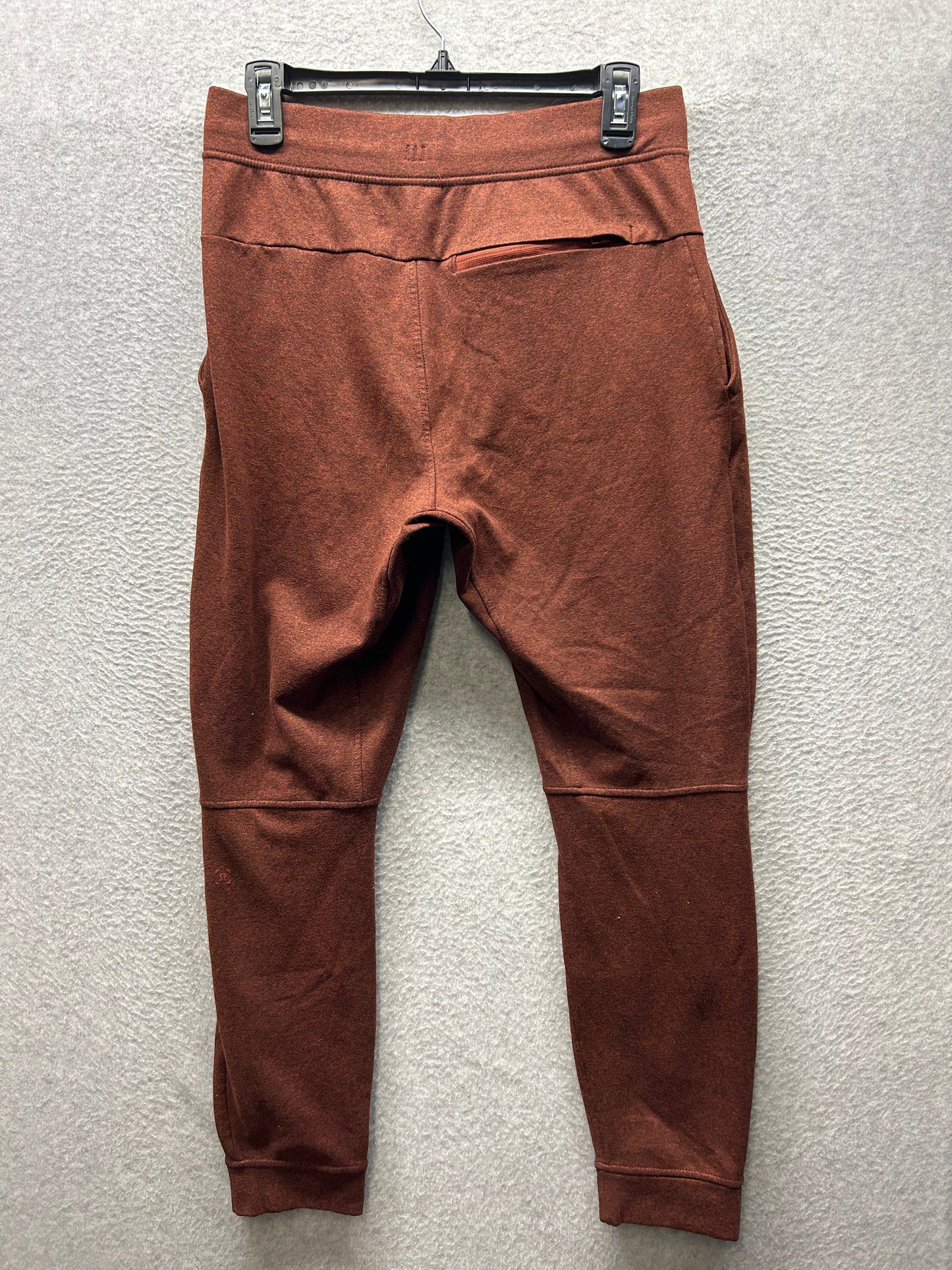 Lululemon City Sweat Jogger Thermo 29" Mens Size Small Heathered Dark Terracotta