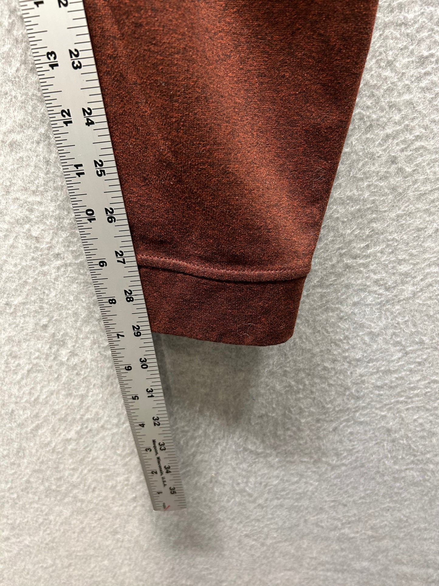 Lululemon City Sweat Jogger Thermo 29" Mens Size Small Heathered Dark Terracotta
