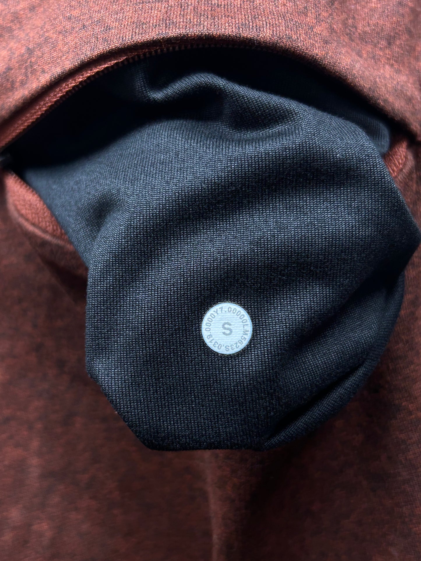 Lululemon City Sweat Jogger Thermo 29" Mens Size Small Heathered Dark Terracotta
