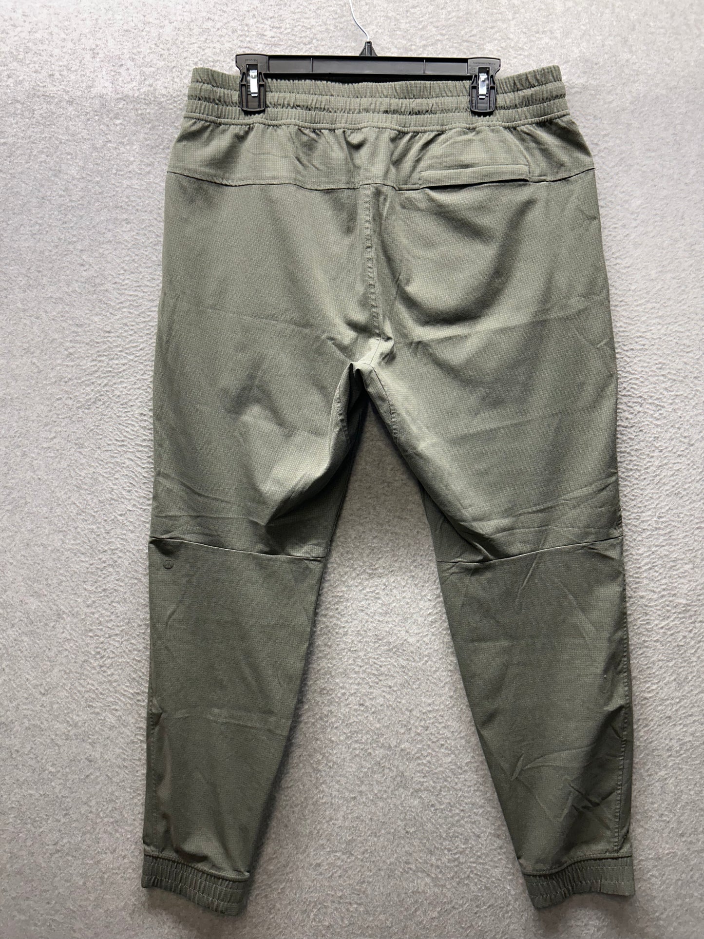 Lululemon ABC Jogger WovenAir Mens Size XL Grey Sage