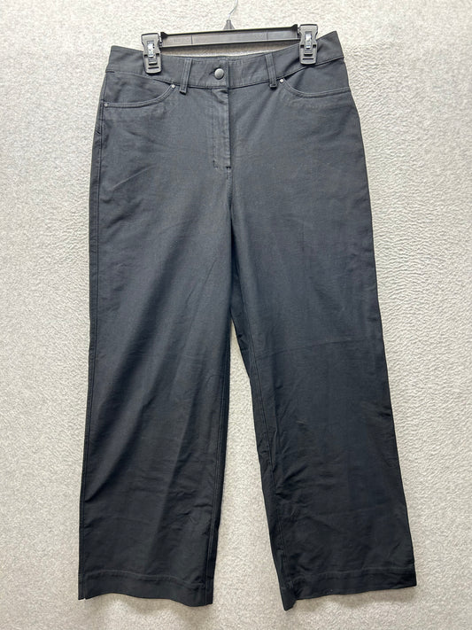 Lululemon City Sleek 5 Pocket Wide-Leg High-Rise Pant Light Utilitech Womens 30x29.5 Black