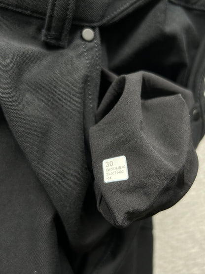 Lululemon City Sleek 5 Pocket Wide-Leg High-Rise Pant Light Utilitech Womens 30x29.5 Black