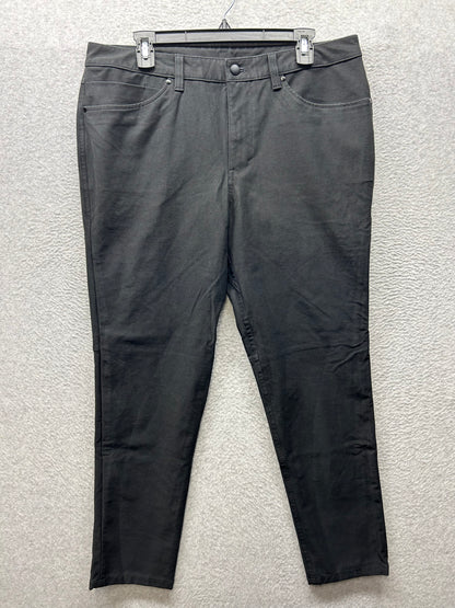 Lululemon ABC Pant Slim Utilitech Mens Size 34x30 Black