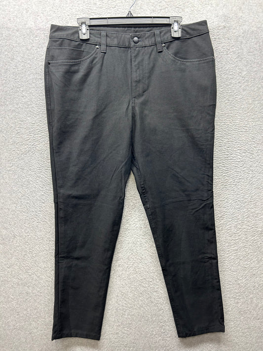 Lululemon ABC Pant Slim Utilitech Mens Size 34x30 Black