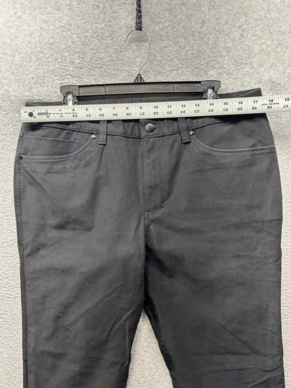 Lululemon ABC Pant Slim Utilitech Mens Size 34x30 Black