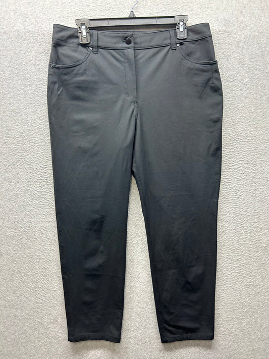 Lululemon City Sleek 5 Pocket 7/8 Pant Size 12 Graphite Grey