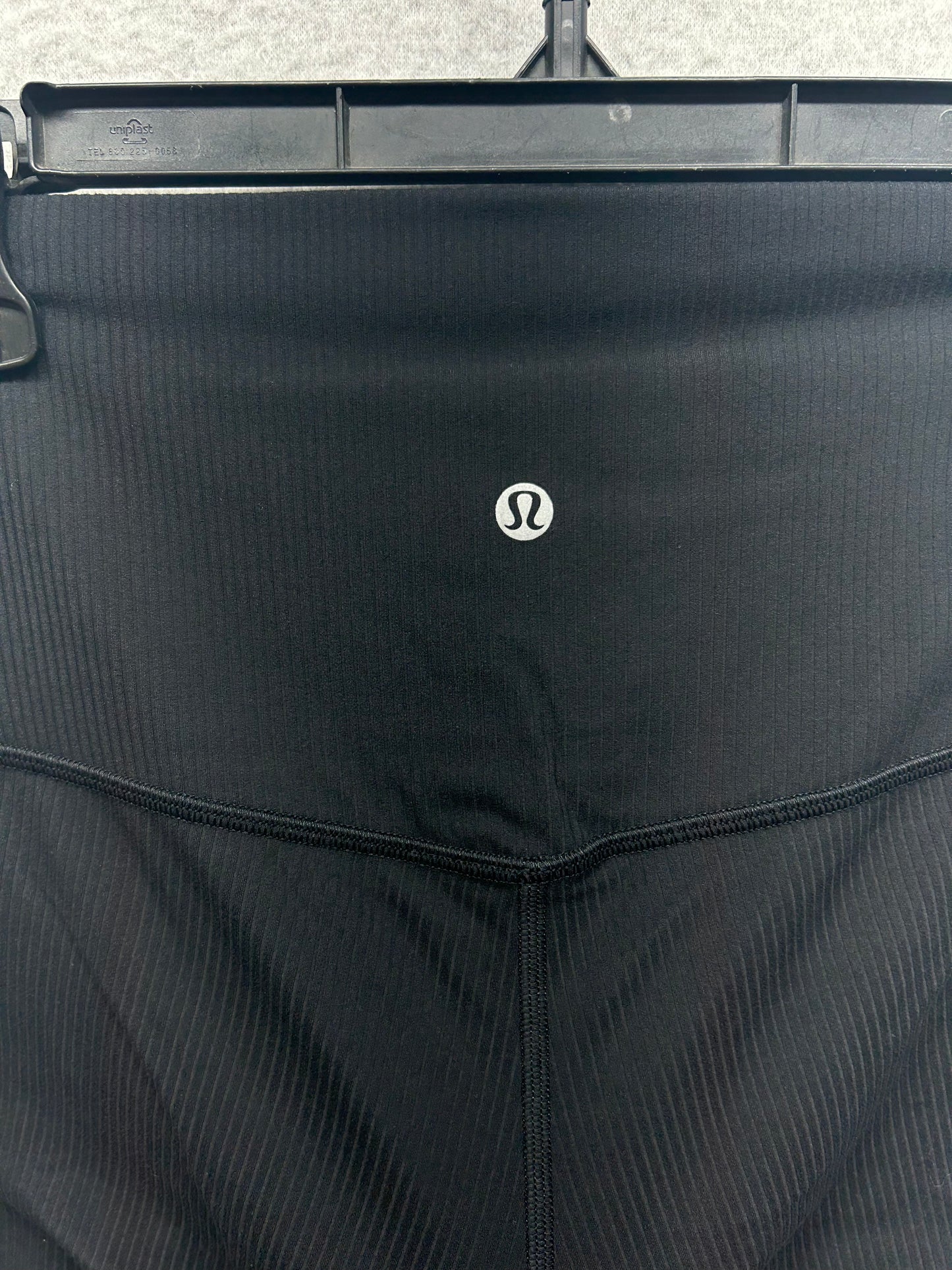 Lululemon Align Ribbed High-Rise Pant 28" Size 10 (Square) Black