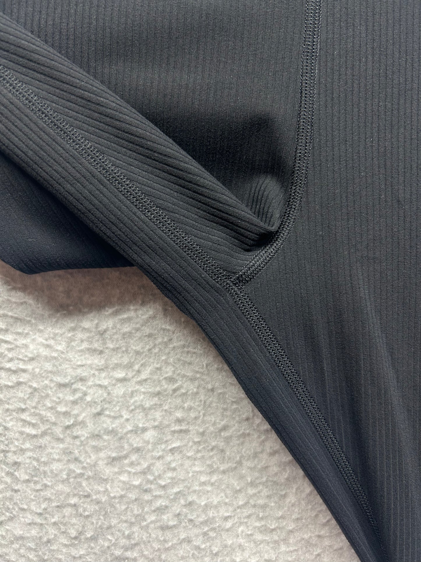 Lululemon Align Ribbed High-Rise Pant 28" Size 10 (Square) Black