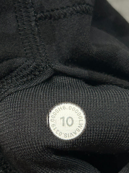 Lululemon Align Crop 21" Size 10 Formation Camo Deep Coal Multi