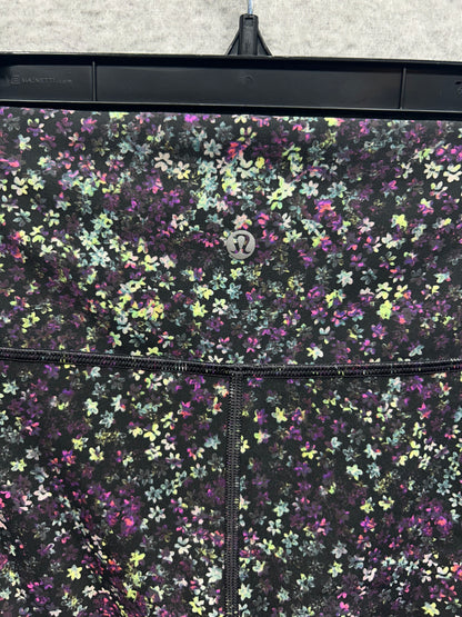 Lululemon Wunder Under High-Rise Tight 28" Luxtreme Size 10 Fleur Motion Multi
