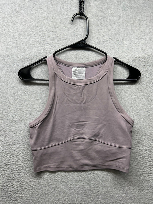 Lululemon Blissful Bend Tank Top Size 6 Emboss Violet Verbena