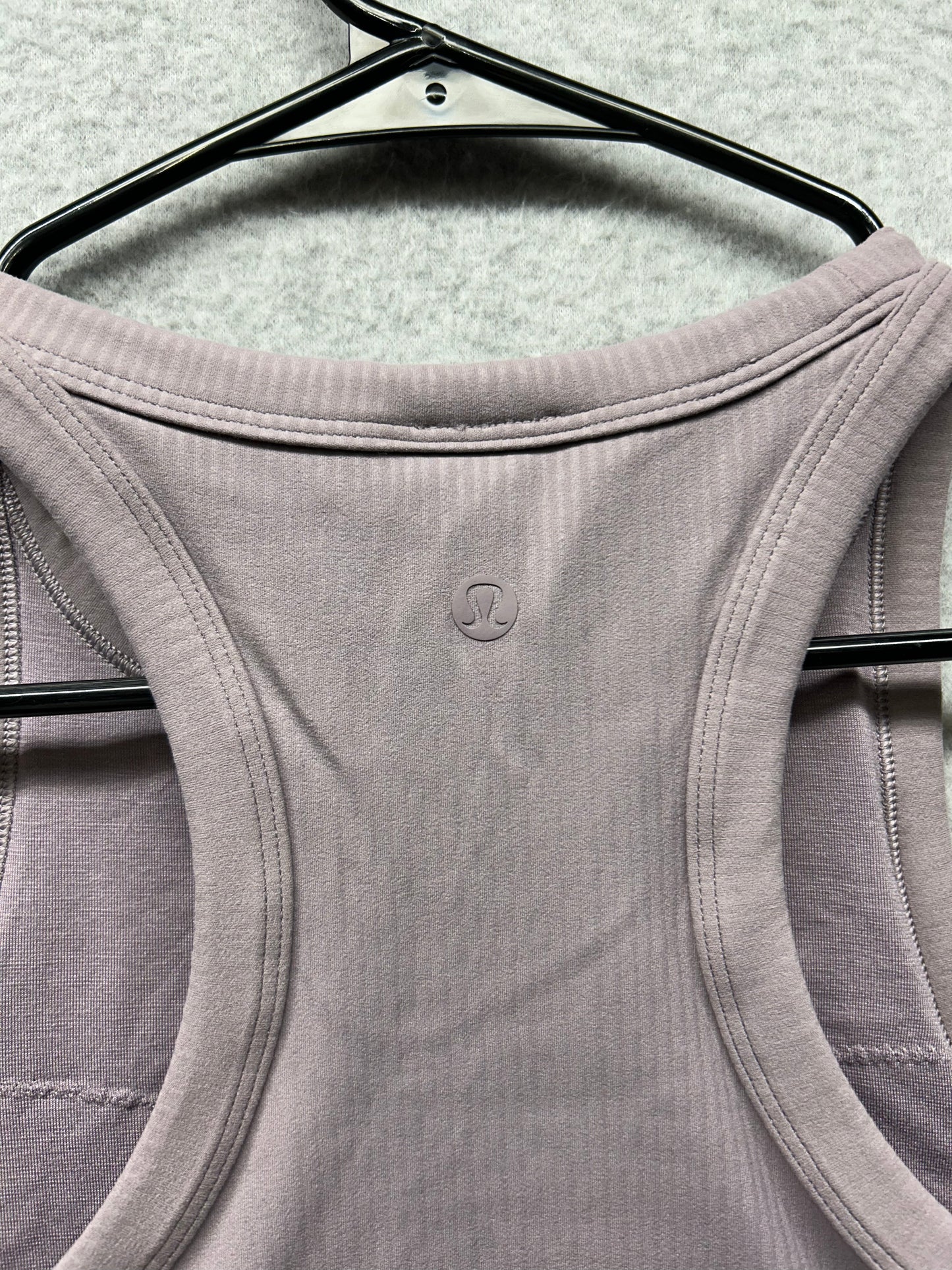 Lululemon Blissful Bend Tank Top Size 6 Emboss Violet Verbena