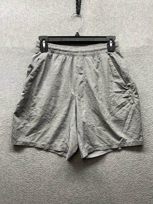 Lululemon Pace Breaker Short Linerless 7" Mens Size Small Heather Allover Sea Salt Light Cast