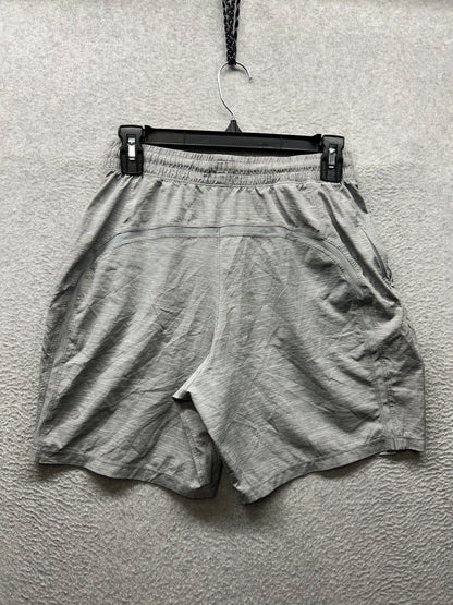 Lululemon Pace Breaker Short Linerless 7" Mens Size Small Heather Allover Sea Salt Light Cast