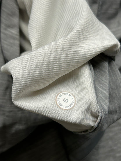 Lululemon Pace Breaker Short Linerless 7" Mens Size Small Heather Allover Sea Salt Light Cast