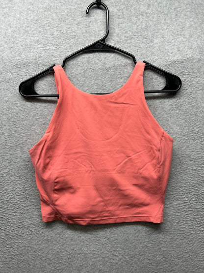 Lululemon Align High-Neck Tank Top Size 8 Raspberry Cream