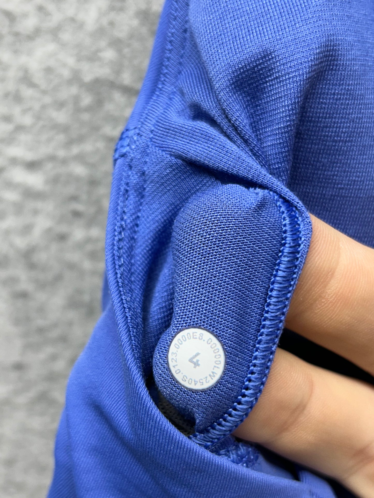 Lululemon Energy Bra Medium Support Size 4 Wild Indigo