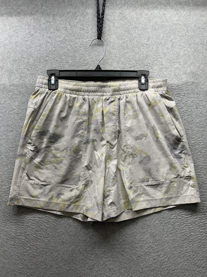 Lululemon Bowline Short 5" Mesh Size Medium Variegated Bloom Finch Yellow Multi