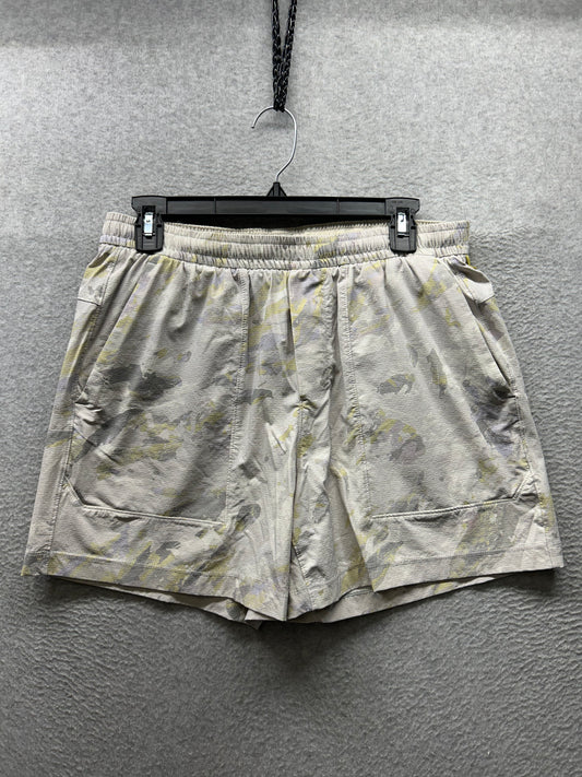 Lululemon Bowline Short 5" Mesh Size Medium Variegated Bloom Finch Yellow Multi